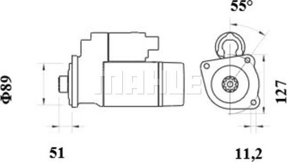 Wilmink Group WG2203446 - Démarreur cwaw.fr