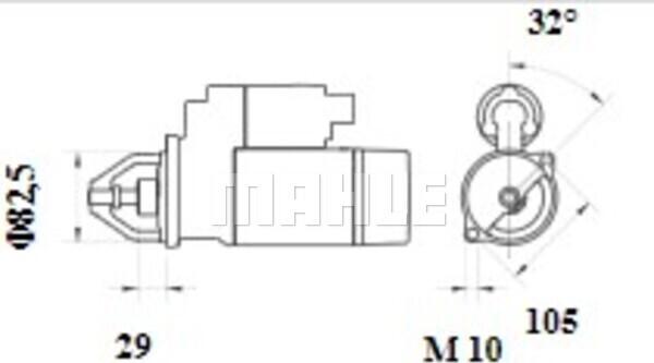 Wilmink Group WG2203402 - Démarreur cwaw.fr