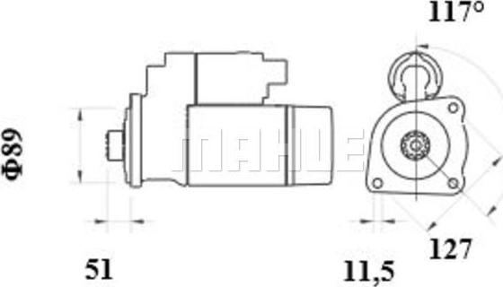 Wilmink Group WG2203435 - Démarreur cwaw.fr