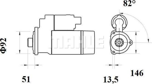 Wilmink Group WG2203436 - Démarreur cwaw.fr