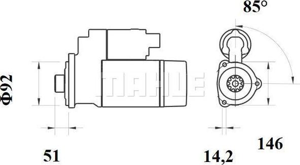 Wilmink Group WG2203432 - Démarreur cwaw.fr