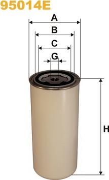 WIX Filters 95014E - Filtre à carburant cwaw.fr