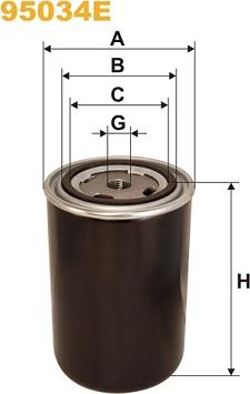 WIX Filters 95034E - Filtre à carburant cwaw.fr