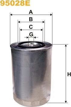 WIX Filters 95028E - Filtre à carburant cwaw.fr