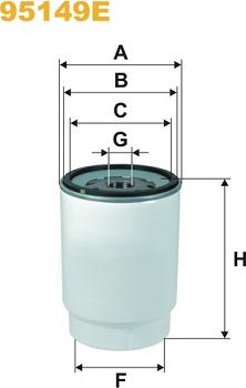 WIX Filters 95149E - Filtre à carburant cwaw.fr