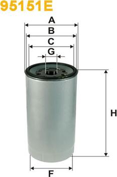 WIX Filters 95151E - Filtre à carburant cwaw.fr