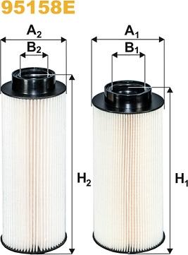 WIX Filters 95158E - Filtre à carburant cwaw.fr