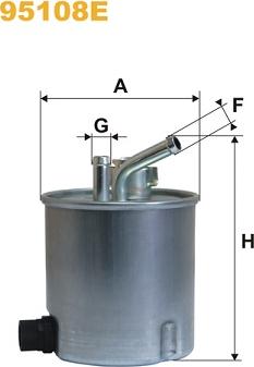 WIX Filters 95108E - Filtre à carburant cwaw.fr