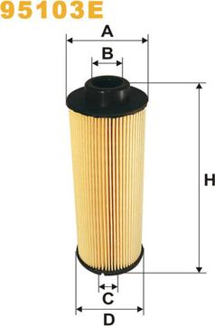 WIX Filters 95103E - Filtre à carburant cwaw.fr