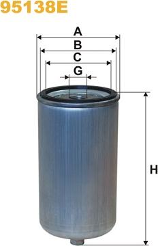 WIX Filters 95138E - Filtre à carburant cwaw.fr