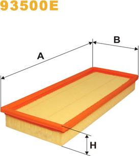 WIX Filters 93500E - Filtre, air de l'habitacle cwaw.fr
