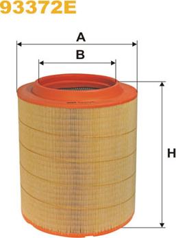 WIX Filters 93372E - Filtre à air cwaw.fr