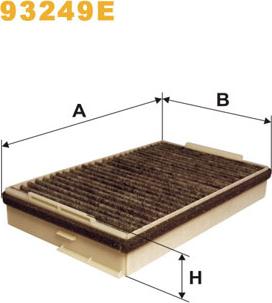 WIX Filters 93249E - Filtre, air de l'habitacle cwaw.fr