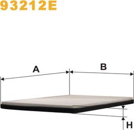 WIX Filters 93212E - Filtre, air de l'habitacle cwaw.fr