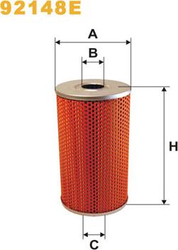 WIX Filters 92148E - Filtre, système hydraulique de travail cwaw.fr