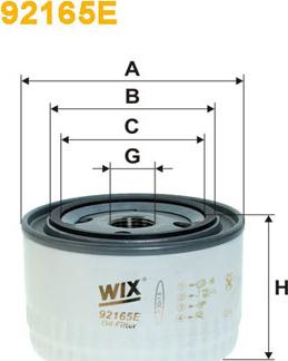 WIX Filters 92165E - Filtre hydraulique, boîte automatique cwaw.fr