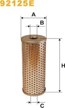 WIX Filters 92125E - Filtre hydraulique, direction cwaw.fr