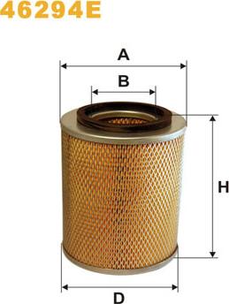 WIX Filters 46294E - Filtre à air cwaw.fr