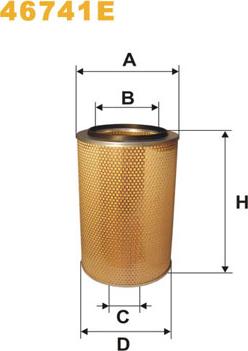 WIX Filters 46741E - Filtre à air cwaw.fr