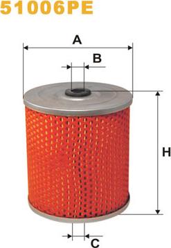 WIX Filters 51006PE - Filtre à huile cwaw.fr