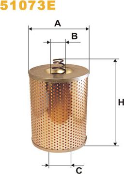 WIX Filters 51073E - Filtre à huile cwaw.fr