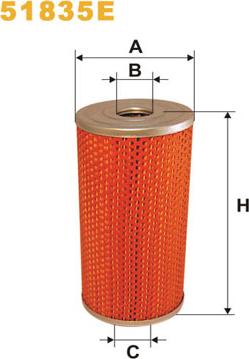 WIX Filters 51835E - Filtre à huile cwaw.fr