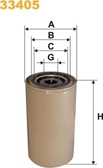 WIX Filters 33405 - Filtre à carburant cwaw.fr