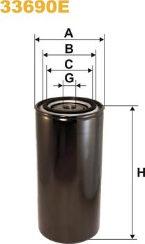 WIX Filters 33690E - Filtre à carburant cwaw.fr