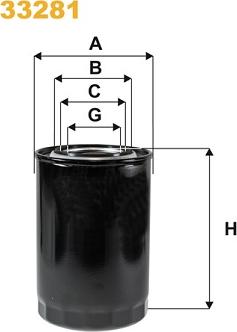 WIX Filters 33281 - Filtre à carburant cwaw.fr