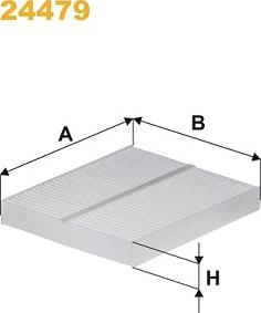 WIX Filters 24479 - Filtre, air de l'habitacle cwaw.fr