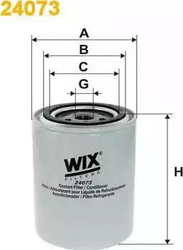 WIX Filters 24073 - Filtre de liquide de refroidissement cwaw.fr