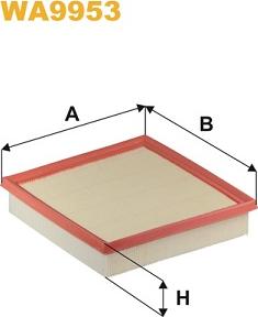 WIX Filters WA9953 - Filtre à air cwaw.fr