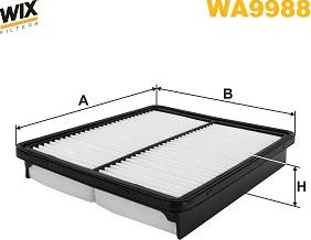 WIX Filters WA9988 - Filtre à air cwaw.fr