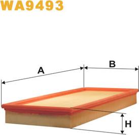 WIX Filters WA9493 - Filtre à air cwaw.fr