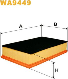 WIX Filters WA9449 - Filtre à air cwaw.fr