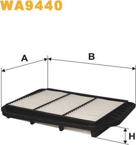 WIX Filters WA9440 - Filtre à air cwaw.fr