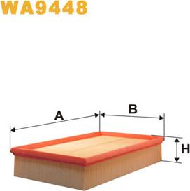 WIX Filters WA9448 - Filtre à air cwaw.fr