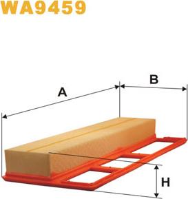 WIX Filters WA9459 - Filtre à air cwaw.fr