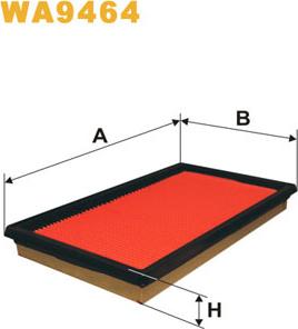 WIX Filters WA9464 - Filtre à air cwaw.fr