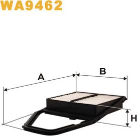 WIX Filters WA9462 - Filtre à air cwaw.fr