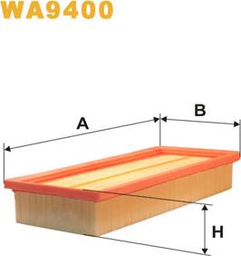 WIX Filters WA9400 - Filtre à air cwaw.fr