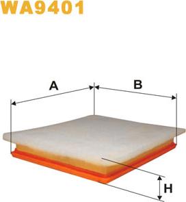 WIX Filters WA9401 - Filtre à air cwaw.fr