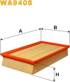 WIX Filters WA9408 - Filtre à air cwaw.fr
