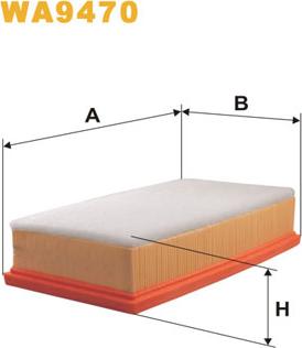 WIX Filters WA9470 - Filtre à air cwaw.fr