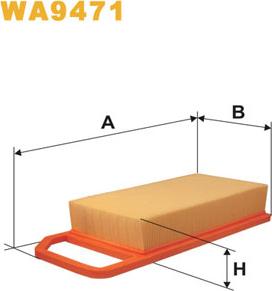 WIX Filters WA9471 - Filtre à air cwaw.fr