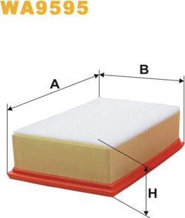 WIX Filters WA9595 - Filtre à air cwaw.fr