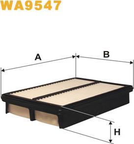 WIX Filters WA9547 - Filtre à air cwaw.fr