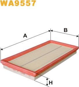 WIX Filters WA9557 - Filtre à air cwaw.fr