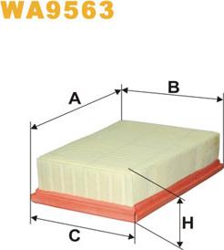 WIX Filters WA9563 - Filtre à air cwaw.fr