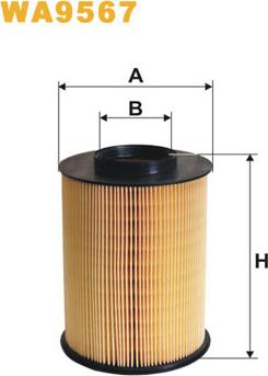 WIX Filters WA9567 - Filtre à air cwaw.fr